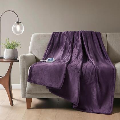 Beautyrest Heated Plush Throw - 60x70