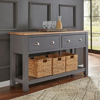 A-America Port Townsend Sideboard in Gull Grey & Seaside Pine alternate image