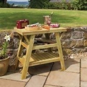 Wooden BBQ Side Table Wooden BBQ Side Table