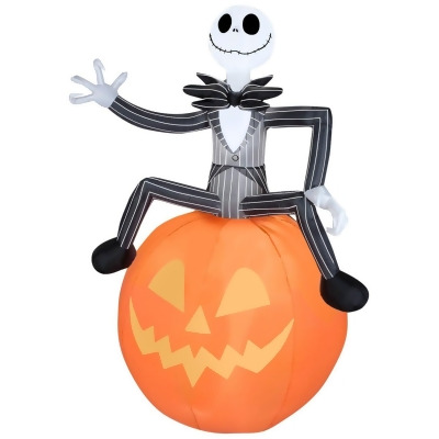6 Ft Jack Skellington Pumpkin Inflatable Decorations Nightmare