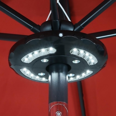 Sunnydaze Outdoor Patio Umbrella Lights Cordless 24 Led 4 Panel Sunnydaze Outdoor Patio Umbrella Lights Cordless 24 Led 4 Panel Battery Operated Pole And Camping Tent Light