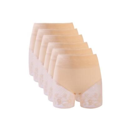 LUV9015P-(6 Pack) Seamfree Body Shaping Safety Panty 