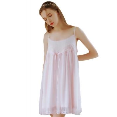LML1236-女士一件式襯裙睡衣 
