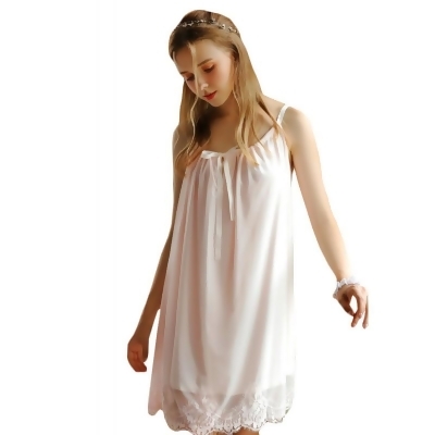 LML1238-女士一件式襯裙睡衣 