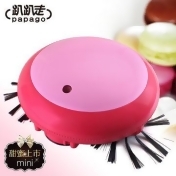 【趴趴走】馬卡龍機器人吸塵器(草莓紅) 【趴趴走】馬卡龍機器人吸塵器(草莓紅)
