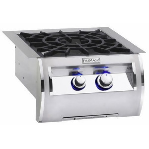Built-in Echelon Power Burner with Stainless Steel Grid - All