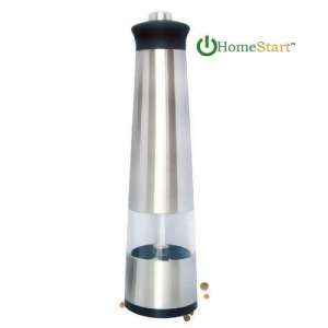 Electric Ss Salt and Pepper Grinder with Led Light Single - All