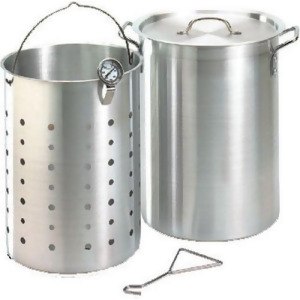 Turkey Frying Pot Kit with Basket and Thermometer 26 Qt. - All