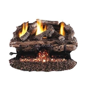 G10 Charred Aged Split Standard Ceramic Refractory Logs- 30 inch- Logs Only - All