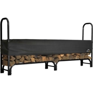 8 ft. / 2 4 m Heavy Duty Firewood Rack with Cover - All
