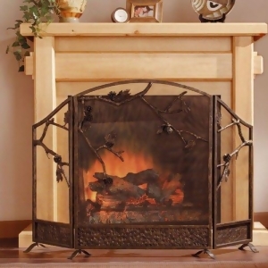 Pinecone Fireplace Screen - All