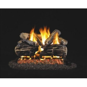 Standard Burnt Split Oak Gas Logs- 24 Inch- Logs Only - All