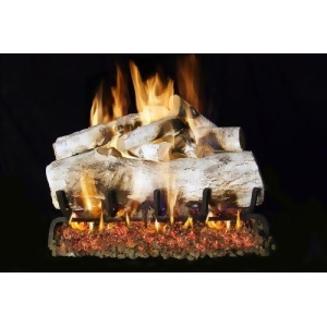 New Standard Mountain Birch Gas Logs- 30 Inch- Logs Only - All