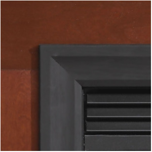 Decorative Matte Black 3-Sided Metal Frame for Insert Ds33661bl - All