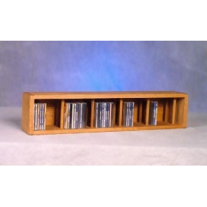 Solid Oak desktop or shelf Cd Cabinet Model 103D-3 - All