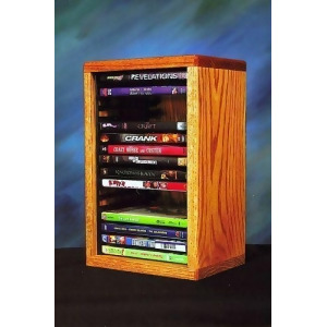 Solid Oak desktop or shelf Dvd Cabinet - All