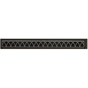 Arch Louvers Dvg1ahp Hammered Pewter - All