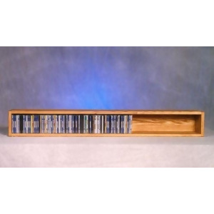 Solid Oak Wall or Shelf Mount Cd Cabinet Model 103-4 - All