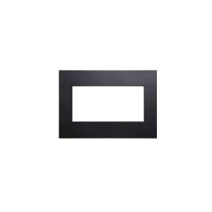 Decorative Metal Surround with Barrier Screen for Dvl25 Matte Black - All