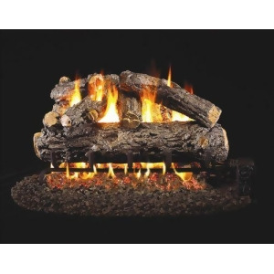 Standard Rustic Oak Designer Gas Logs- 16 Inch- Logs Only - All
