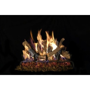 Standard Charred Oak Stack Gas Logs- 30 Inch- Logs Only - All