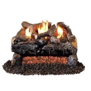 G18 Series Vent Evening Fyre Charred See-Thru Logs- 24 inch- Logs Only - All