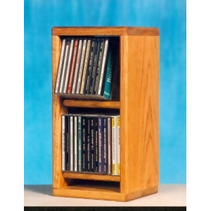 Solid Oak Dowel Cabinet for CD's Model 206 - All