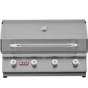 Bull Bbq 30 Inch Stainless Steel Outdoor 4-Burner Propane Barbecue Grill - All