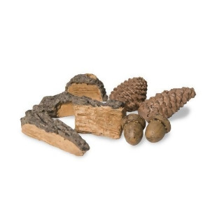 Hdk1 Decor Kit Includes 2 Acorns 2 Pine Cones and 4 Wood Chips - All
