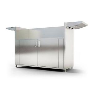 Stainless Steel Cart for RON42a Grill - All