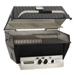 Broilmaster Premium P4-x Natural Gas Grill Head with Stainless Steel Double Burner - All