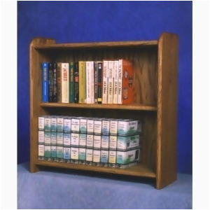 Solid Oak Cabinet for DVD's Vhs tapes books and more Model 207B - All