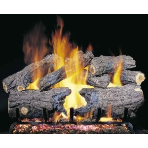 Standard Burnt Heritage Oak Gas Logs- 24 Inch- Logs Only - All
