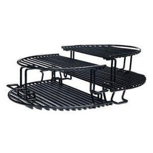 Kamado Extension Oval Rack for Primo Grills Add 60% More Cooking Area - All