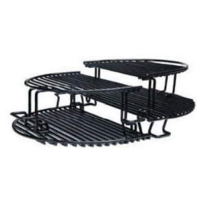 Kamado Extension Oval Rack for Xl 400 Grills Adds 30% More Grill Space - All