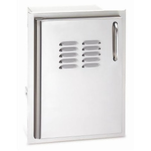 Replacement Single Access Door with Tank Tray and Louvers - All