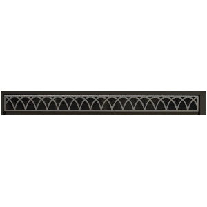 Arch Louvers Dvg3ahp Hammered Pewter - All