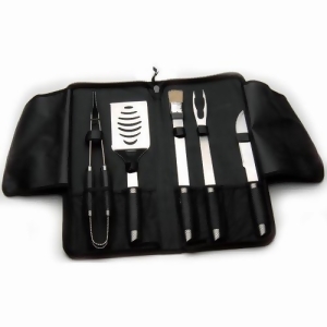 Geminis 6 Piece Stainless Steel Travel Bbq Set - All
