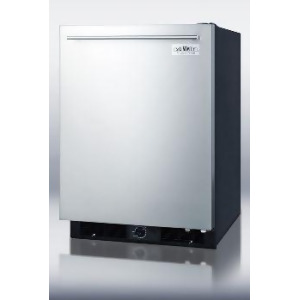 Frost-free Undercounter Refrigerator Stainless Steel Door In Black - All