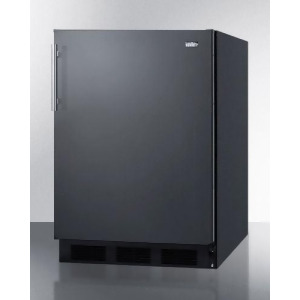Built-in Undercounter Refrigerator-Freezer Black - All