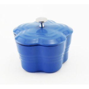 Blue Cast Iron Blossom Mini Casserole Pan by Berghoff International - All
