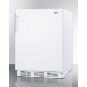 Built-in Undercounter Refrigerator-Freezer White Model Ct661bi - All