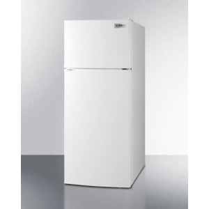 Ada Compliant Frost-Free Refrigerator-Freezer In White With Icemaker - All