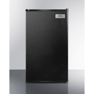 Summit Compact Auto-Defrost Refrigerator-Freezer Black - All