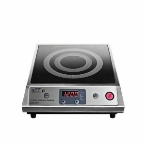 Portable single zone induction cooktop with Black Ceran - All