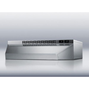 Convertible range hood 36 inch wide stainless steel finishh - All