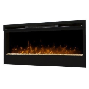 Synergy Wall-mount Electric Fireplace Black - All