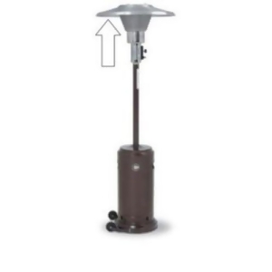 Patio Heater Cover 95cm Reflector - All