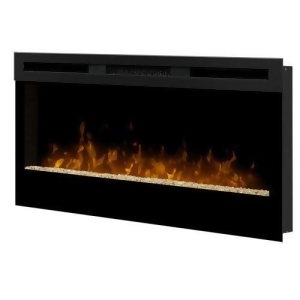 Wickson Wall-mount Black Electric Fireplace - All