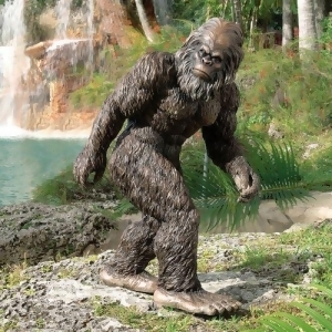 Bigfoot the Garden Yeti Statue - All